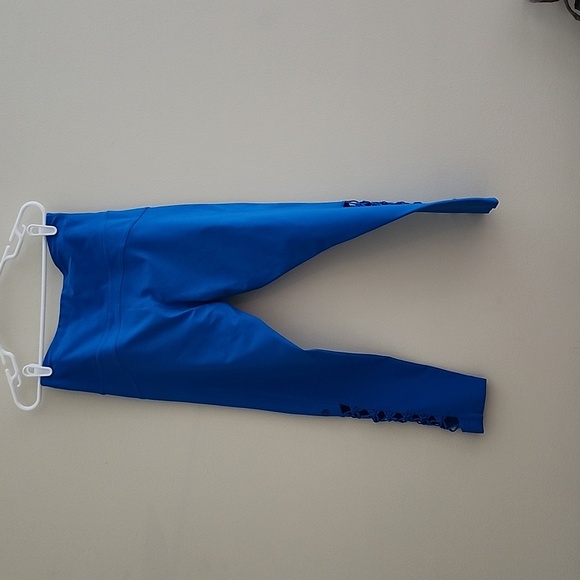 MPG, size large, blue exercise leggings - Picture 2 of 7